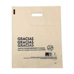 GENERICO - Bolsa Ecológica con Manija (30x38cm) x 50 Unidades