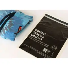 GENERICO - Bolsa de Seguridad Ecológica Negra (30x40cm) x 50 Uds
