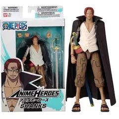 BANDAI - Shanks Figura Acción One Piece Anime Heroes 16 Cm
