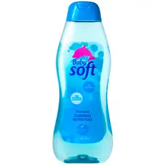 BABY SOFT - Shampoo babysoft cuidado nutritivo azul x 800 ml