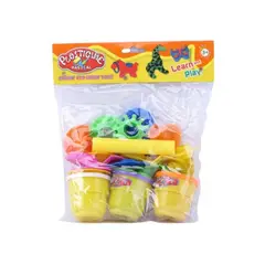 JUGUETELANDIA - Plastilina Figuras De Frutas Y Animales Bolsa