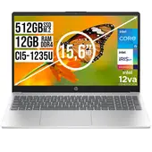 HP - PORTATIL INTEL CORE I5-1235U SSD 512GB RAM 12GB LED 15.6 HD