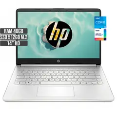 HP - PORTATIL INTEL CORE I5-1235U SSD 512GB RAM 40GB LED 14 HD