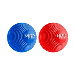 ENERGY PLUS - 2 Juguetes Perros: Pelota Azul Rojo