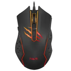 HAVIT - Mouse Gamer Ergonomico Ms1027 3600DPI