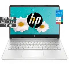 HP - PORTATIL INTEL CORE I5-1235U SSD 1TB RAM 40GB LED 14 HD