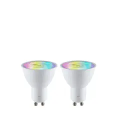 VTA PLUS - Kit x 2 Bombillos LED GU10 RGB VTA+ Smart Home