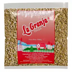 LA GRANJA PAISA - Avena Hojuela Entera Precocida Hojuelón 1kg