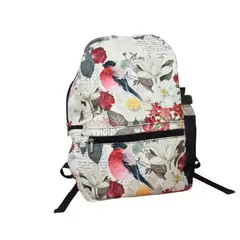 ROSE - Morral mujer mochila color blanco marca ROSE_.