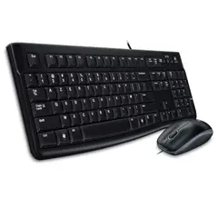 LOGITECH - Combo Teclado y Mouse USB MK120