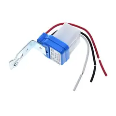GENERICO - Sensor Interruptor Exterior Automatico Iluminacion AS-10-220 110-220V 10A