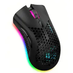 GENERICO - Mouse Gamer Inalámbrico K-Snake Bm600 Negro