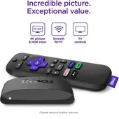 ROKU - Express 4k+ dispositivo control por voz