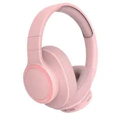 MULTIPLACE COLOMBIA - Audifonos diadema alta colores mate bluetooth Rosado