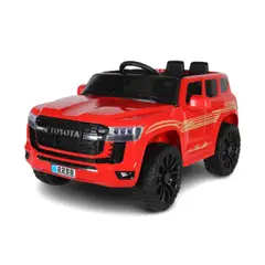 ROADMASTER - Camioneta Montable Electrica 2 puestos Toyota LC300 Rojo._.