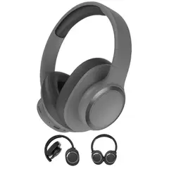 MULTIPLACE COLOMBIA - Audifonos diadema alta colores mate bluetooth Negro