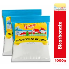 LA GRANJA PAISA - Bicarbonato De Sodio 500g Paquete x2und