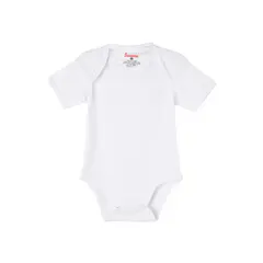 SANTANA - Body Bebé Manga Corta Blanco