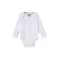 SANTANA - Body Bebé Manga Larga Blanco