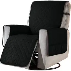 GENERICO - Protector para Silla Reclinomatic Forro Doble Faz Negro - Gris