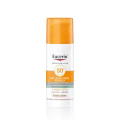 EUCERIN - Bloqueador Solar Toque Seco Tono Claro FPS50+50ML