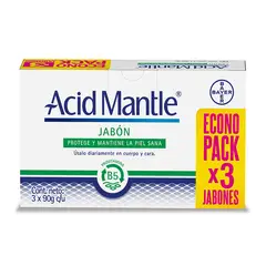 ACID MANTLE - Tripack Soap X 90gr Co