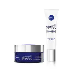 NIVEA - CELLULAR FILLER CREMA NOCHE + CONTORNO DE OJOS