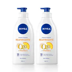NIVEA - Crema Corporal Q10 Plus Reafirmante Vitamina C 1000ml x2