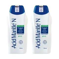 BAYER - Acid Mantle Locion X120ml X2 UNIDA