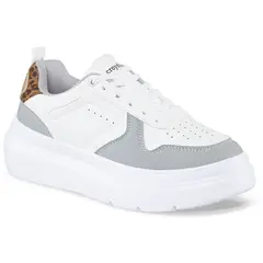 CROYDON - Tenis Levanci Blanco-Gris para Mujer