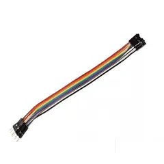 GENERICO - Cables Jumper Dupont Macho Hembra 10cm Pack X 10 Unidades