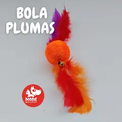 GENERICO - BOLA DE PLUMAS - DOGGIE