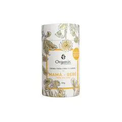 ORGANIK BY AGUADULCE - Crema Natural Mamá - Bebé cara y cuerpo, antipañalitis, antiestrías, cicatrizante, 80 g