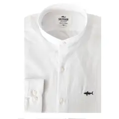 SALVADOR BEACHWEAR - Camisa Neru Salvador Blanco