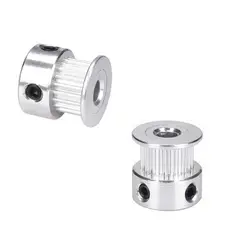 GENERICO - Polea Gt2 20 Dientes Eje 1/4" 6.35mm Paso 2mm