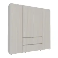 MADERKIT - Armario Burdeos