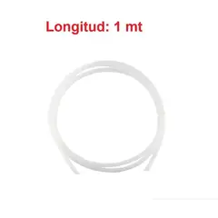 GENERICO - Tubo Teflon Ptfe Tube Para Extrusor Remoto Jhead E3dv6 2x4mm 1mt