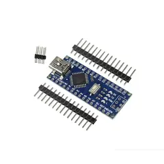GENERICO - Tarjeta Desarrollo Compatible Arduino Nano 328p Para Soldar Sin Cable