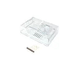 GENERICO - Caja Plastica Abs Raspberry Pi 2/3 Case Transparente