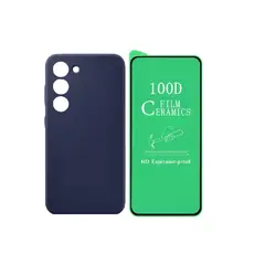 GENERICO - Estuche Silicone Case Vidrio Cerámico Para Samsung S23 Fe