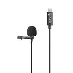 BOYA - BY-M3 Micrófono de Solapa USB C Android