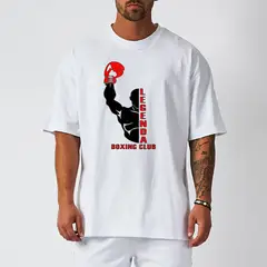 JGA COMPANY - Camiseta Hombre Con Estilo Boxeo