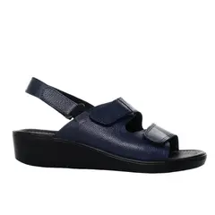 ZAVATTY - Romulo sandalia para mujer H-BELEN AZUL CUERO