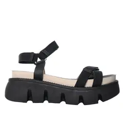 ZAVATTY - Plataforma baja para mujer 140-Z83 NEGRO