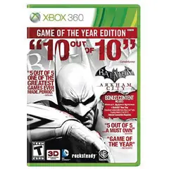 MICROSOFT - Batman Arkham City Game of the Year - Xbox 360