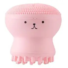 GENERICO - Cepillo de silicona exfoliante - pulpo facial