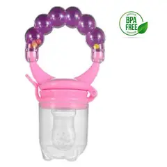 GENERICO - Chupo de Frutas o Alimentos con Sonajero