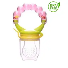 GENERICO - Chupo de Frutas o Alimentos con Sonajero