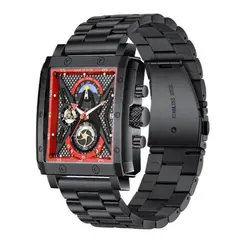 LIGE - Reloj de Caballero Análogo Original Resistente agua