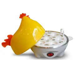 GENERICO - Cocedor huevos 7 huevos eléctrico hervidos pochados cocinar